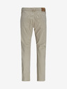 Jack & Jones Béžové pánske džínsy rovného strihu Jack & Jones Chris
