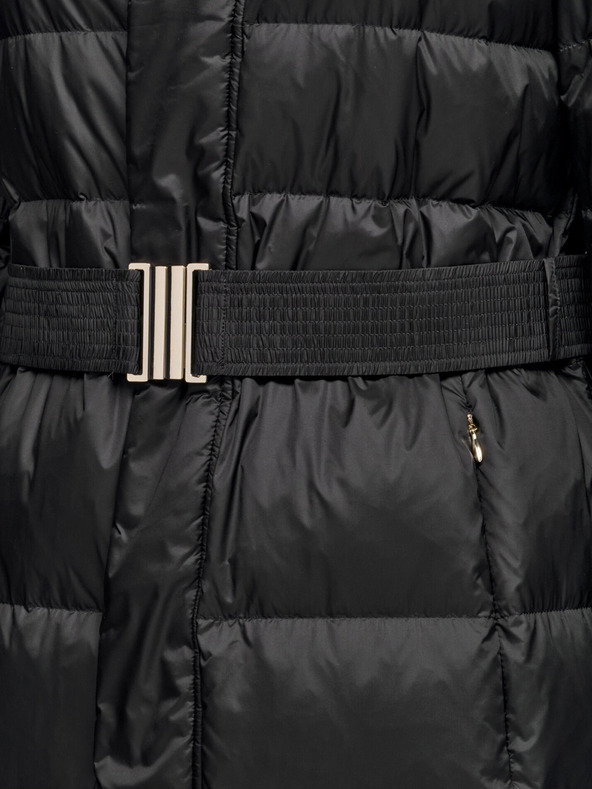 Geox Čierna dámska páperová bunda Geox Pheby