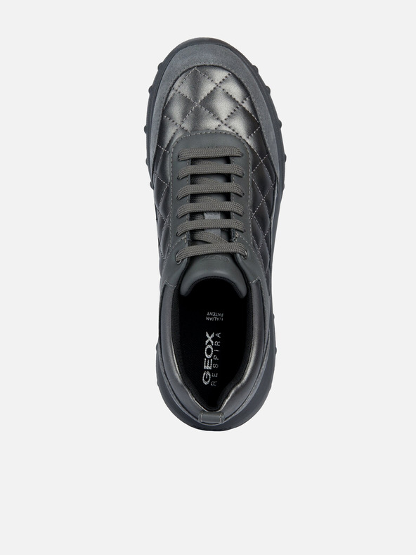 Geox Tmavosivé dámske tenisky Geox Alleniee