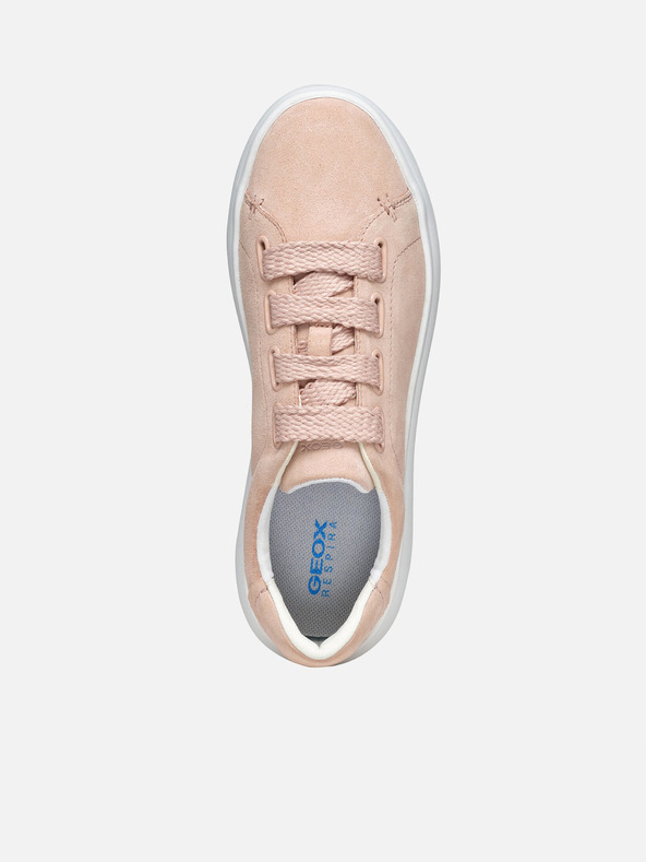 Geox Krémové dámske tenisky Geox Spherica EC4.1