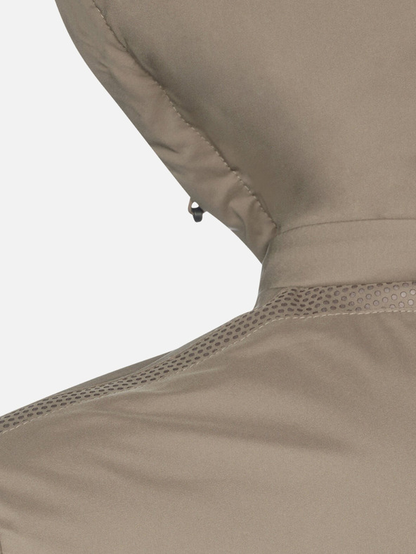 Geox Béžová pánské prešívaná bunda Geox Aurelio