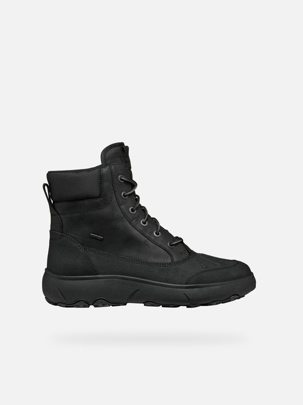 Geox Čierne pánske členkové topánky Geox Nebula + Grip AB