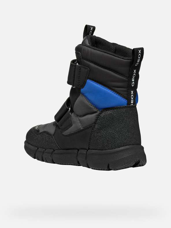 Geox Šedé chlapčenské členkové topánky Geox Flexyper B Abx