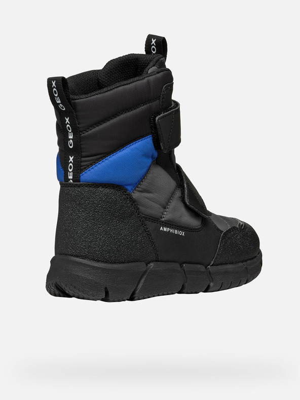 Geox Šedé chlapčenské členkové topánky Geox Flexyper B Abx