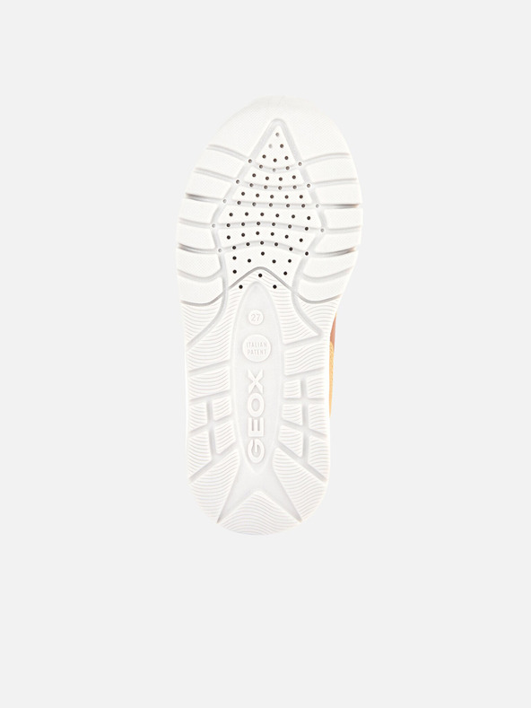 Geox Žlté chlapčenské tenisky Geox Rooner B ABX