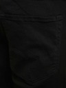 Jack & Jones Čierne pánske džínsy úzkeho strihu Jack & Jones Liam
