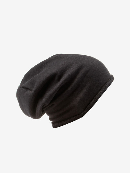 Ombre Clothing Čierna pánska čiapka Ombre Oblečenie H026