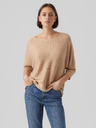 Vero Moda Dámsky béžový sveter by VERO MODA Nora