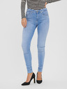 Vero Moda Svetlomodré dámske džínsy skinny fit VERO MODA Lux