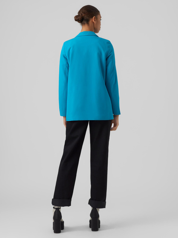 Vero Moda Modré dámske sako VERO MODA Zelda