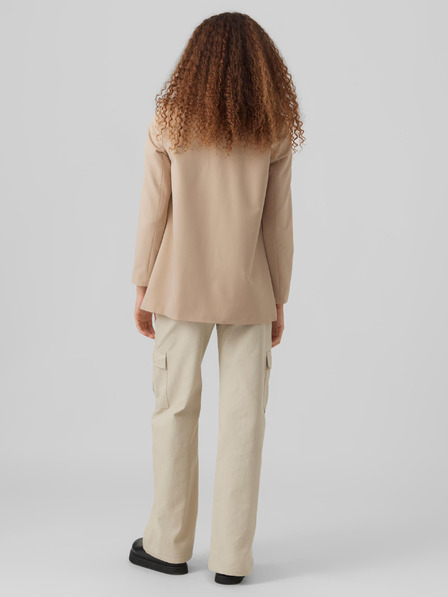 Vero Moda Béžové dámske sako VERO MODA Zelda