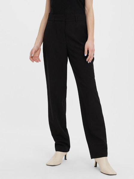 Vero Moda Čierne dámske nohavice VERO MODA Zelda