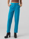 Vero Moda Modré dámske nohavice VERO MODA Zelda