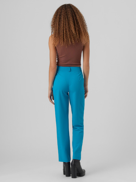 Vero Moda Modré dámske nohavice VERO MODA Zelda