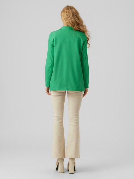 Vero Moda Zelená dámska nadrozmerná bunda VERO MODA Zelda