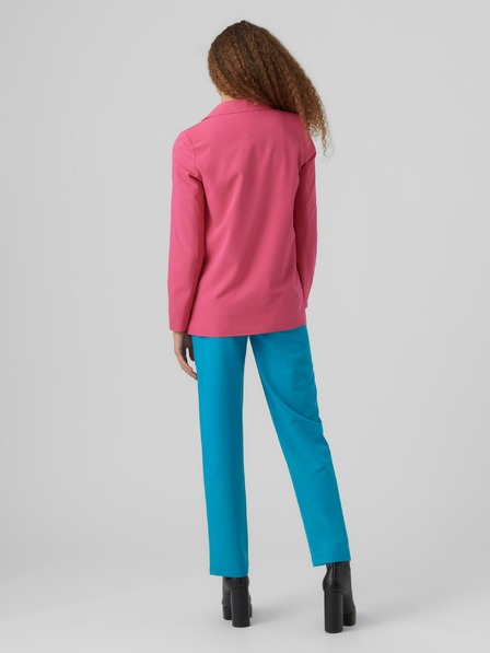 Vero Moda Tmavoružové dámske sako VERO MODA Zelda