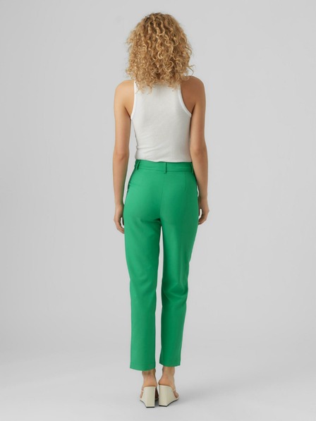 Vero Moda Zelené dámske nohavice VERO MODA Zelda