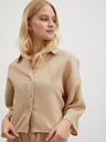 Vero Moda Béžová dámska košeľa VERO MODA Natali