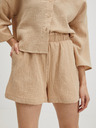 Vero Moda Béžové dámske šortky VERO MODA Natali