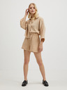 Vero Moda Béžové dámske šortky VERO MODA Natali