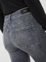 Vero Moda Šedé dámske úzke džínsy VERO MODA Lux