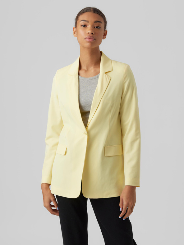 Vero Moda VERO MODA Zelda svetložltá dámska bunda