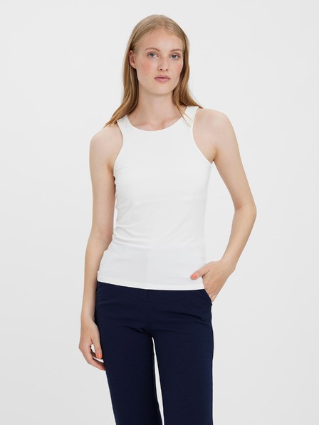 Vero Moda Biele dámske základné tielko VERO MODA Bianca