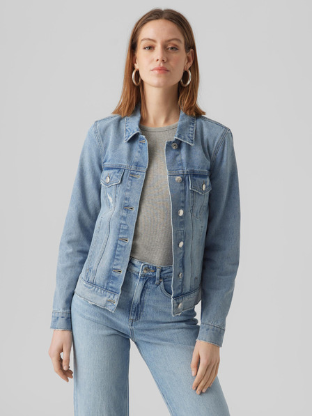 Vero Moda Svetlomodrá dámska džínsová bunda VERO MODA Zorica