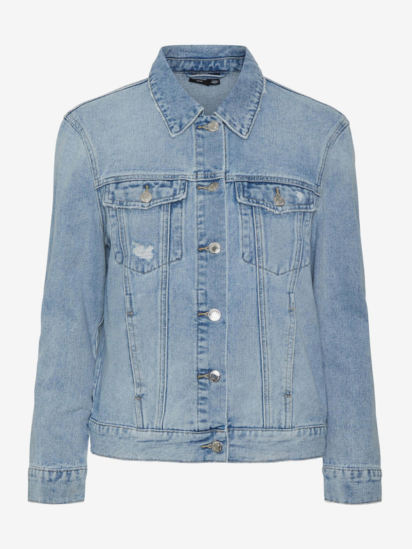 Vero Moda Svetlomodrá dámska džínsová bunda VERO MODA Zorica