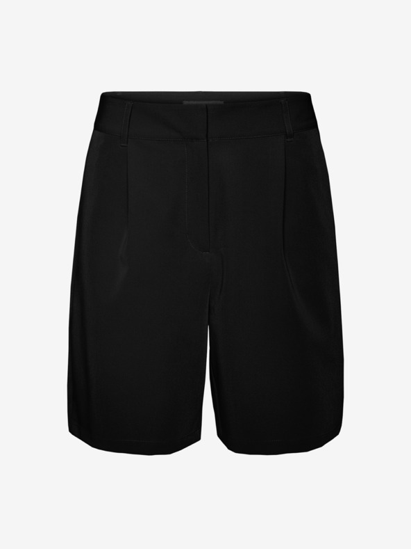 Vero Moda Čierne dámske šortky VERO MODA Zelda