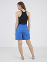 Vero Moda Modré dámske šortky VERO MODA Zelda