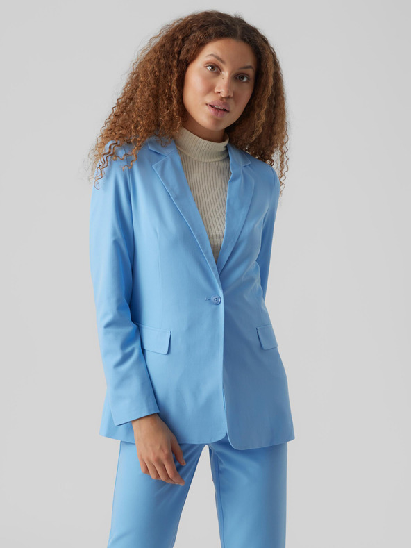 Vero Moda Svetlomodrá dámska bunda VERO MODA Zelda