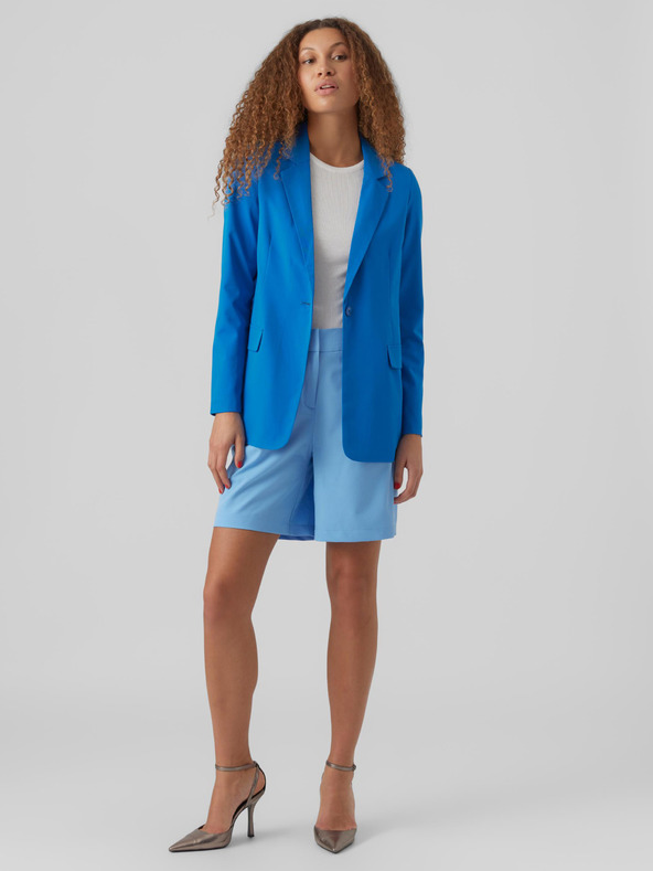 Vero Moda Modré dámske sako VERO MODA Zelda