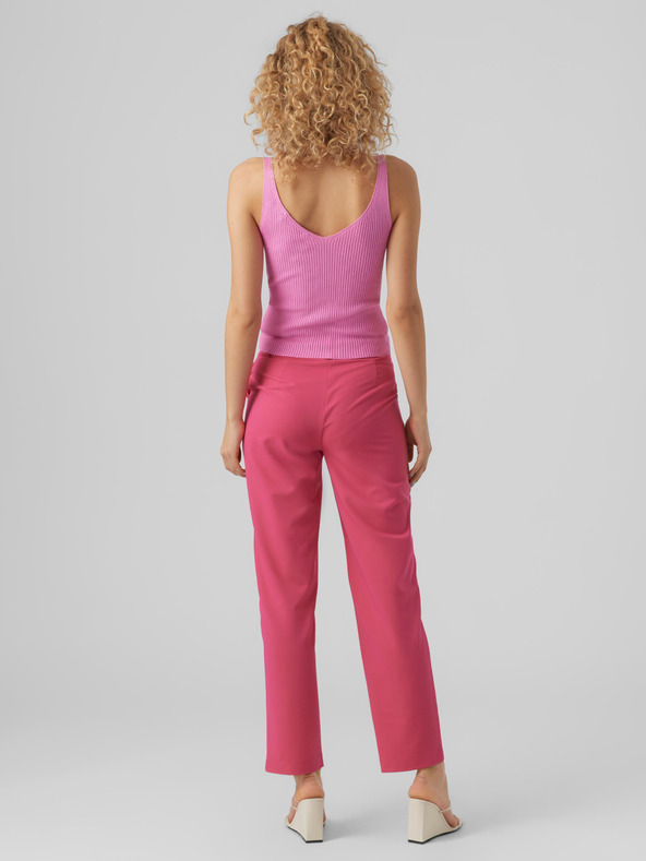 Vero Moda Ružové dámske tielko VERO MODA Glory