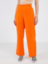 Vero Moda Oranžové dámske široké nohavice VERO MODA Carmen