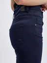 Orsay Tmavo modré dámske skinny fit nohavice ORSAY