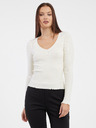 Vero Moda VERO MODA Evie krémový dámsky sveter