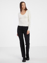 Vero Moda VERO MODA Evie krémový dámsky sveter