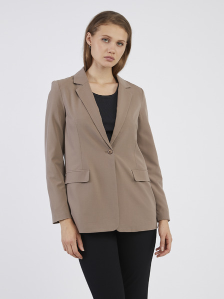 Vero Moda Hnedé dámske sako VERO MODA Zelda