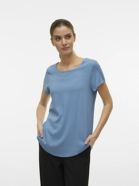 Vero Moda Modrá dámska blúzka Vero Moda Bella