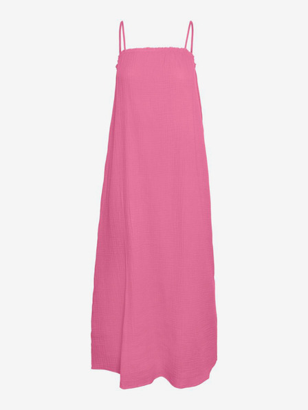 Vero Moda Vero Moda Natali Tmavoružové dámske maxi šaty