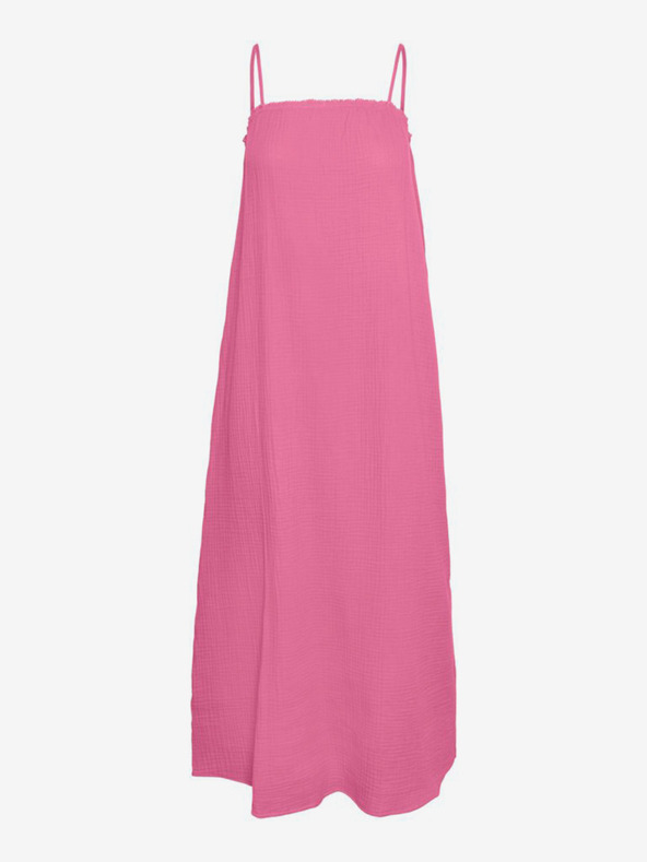 Vero Moda Vero Moda Natali Tmavoružové dámske maxi šaty