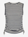 Vero Moda Modro-smetanový pruhovaný top Vero Moda Holly
