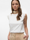 Vero Moda Biela dámska košeľa s čipkou Vero Moda Emily