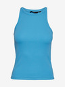 Vero Moda Modré základné tielko Vero Moda Chloe