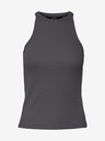 Vero Moda Tmavošedé dámske základné tielko Vero Moda Chloe