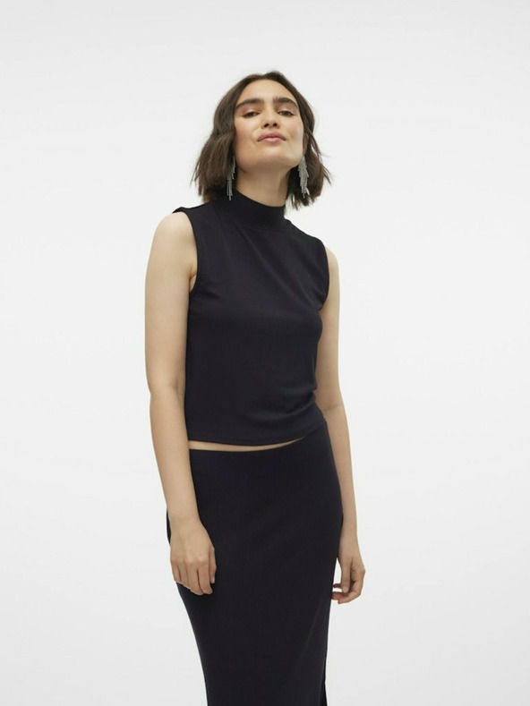Vero Moda Čierne dámske tielko Vero Moda Mary