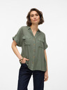 Vero Moda Zelená dámska košeľa Vero Moda Bumpy