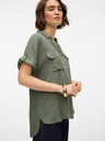 Vero Moda Zelená dámska košeľa Vero Moda Bumpy