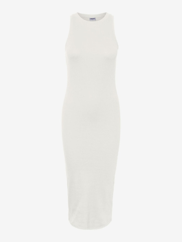 AWARE by VERO MODA Biele dámske základné šaty bez rukávov AWARE by VERO MODA Lavender